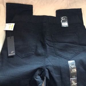 Earl black jegging size 10